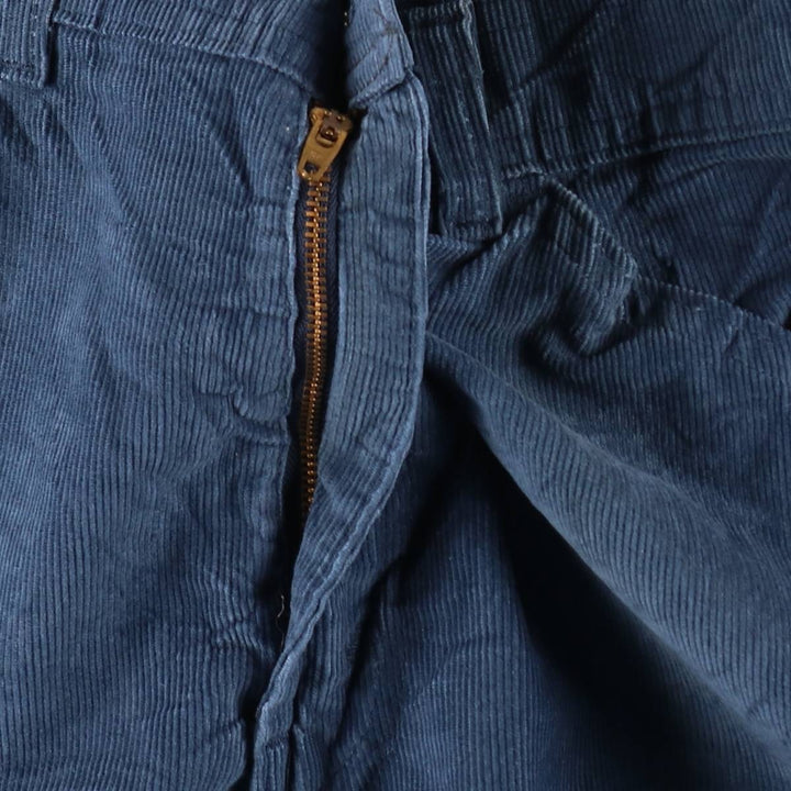 70s-80'S Levi's Levi's for men corduroy pants, men's size W33 equivalent, vintage. unclear navy blue type Vintage Second Hand