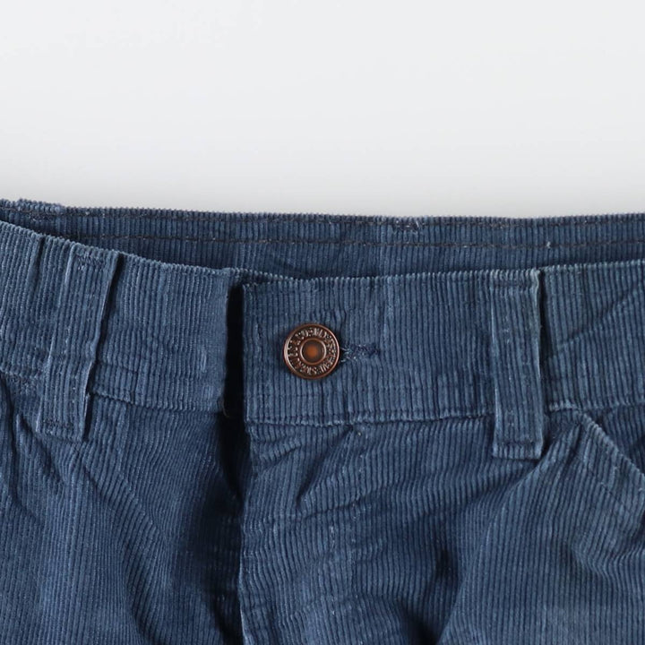70s-80'S Levi's Levi's for men corduroy pants, men's size W33 equivalent, vintage. unclear navy blue type Vintage Second Hand