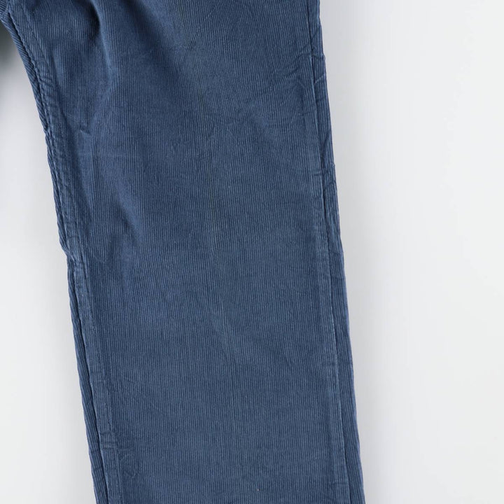 70s-80'S Levi's Levi's for men corduroy pants, men's size W33 equivalent, vintage. unclear navy blue type Vintage Second Hand