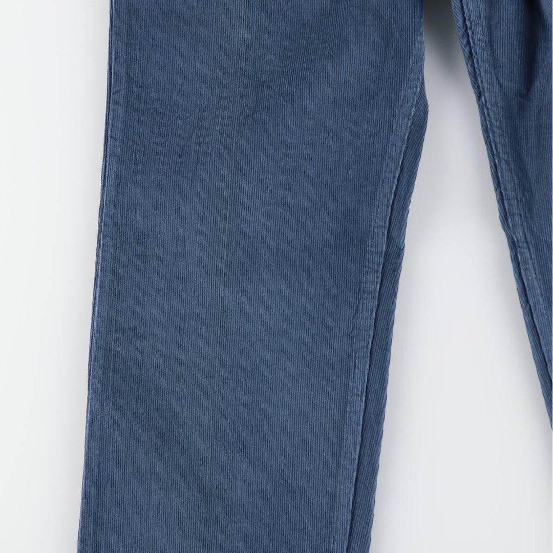 70s-80'S Levi's Levi's for men corduroy pants, men's size W33 equivalent, vintage. unclear navy blue type Vintage Second Hand