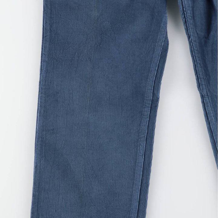70s-80'S Levi's Levi's for men corduroy pants, men's size W33 equivalent, vintage. unclear navy blue type Vintage Second Hand