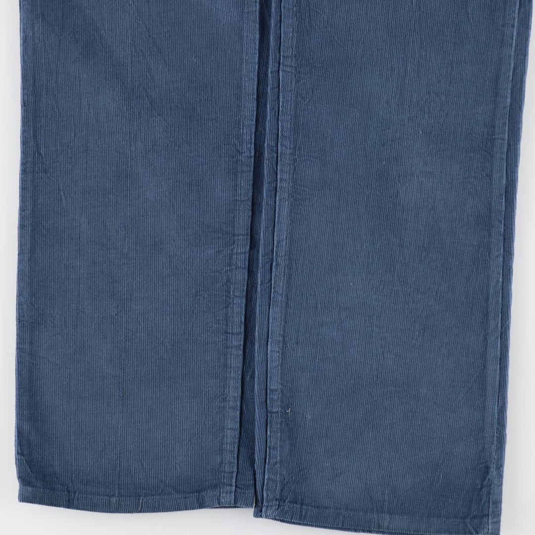 70s-80'S Levi's Levi's for men corduroy pants, men's size W33 equivalent, vintage. unclear navy blue type Vintage Second Hand