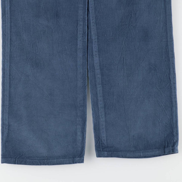 70s-80'S Levi's Levi's for men corduroy pants, men's size W33 equivalent, vintage. unclear navy blue type Vintage Second Hand