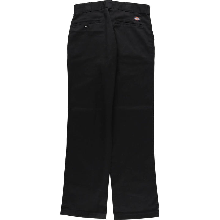 Dickies Work Pants Men's W32 equivalent polyester black type Vintage Second Hand