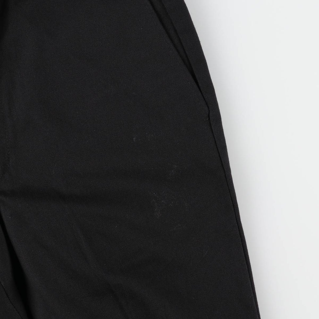Dickies Work Pants Men's W32 equivalent polyester black type Vintage Second Hand