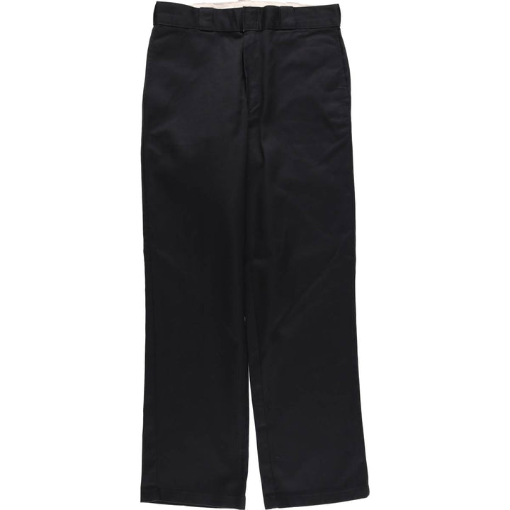 Dickies 874 Original Fit Work Pants for Men, W32 equivalent polyester black type Vintage Second Hand