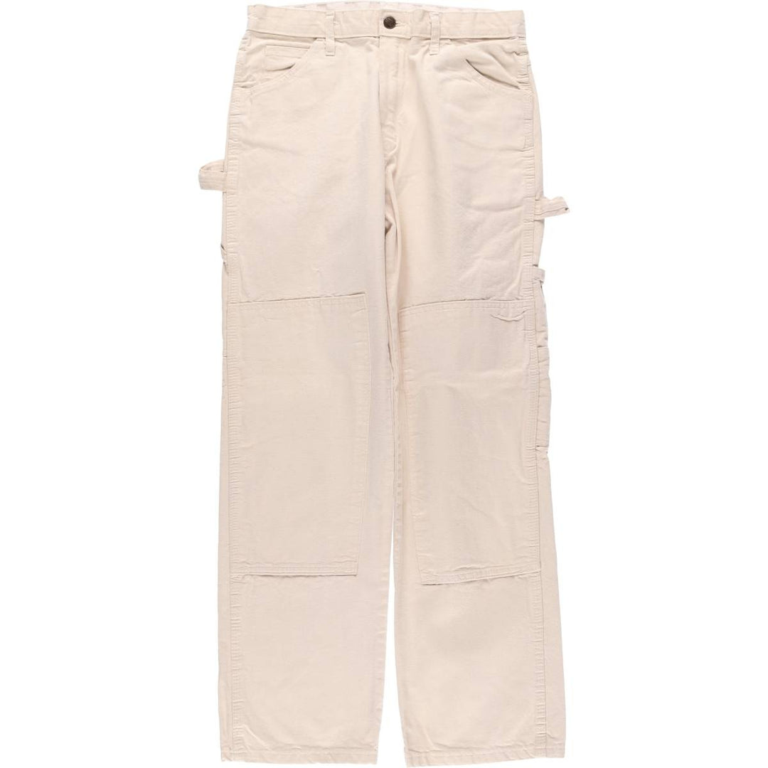 Dickies Loose Fit Double Knee Painter Pants, Men's, Size W31 cotton white type Vintage Second Hand