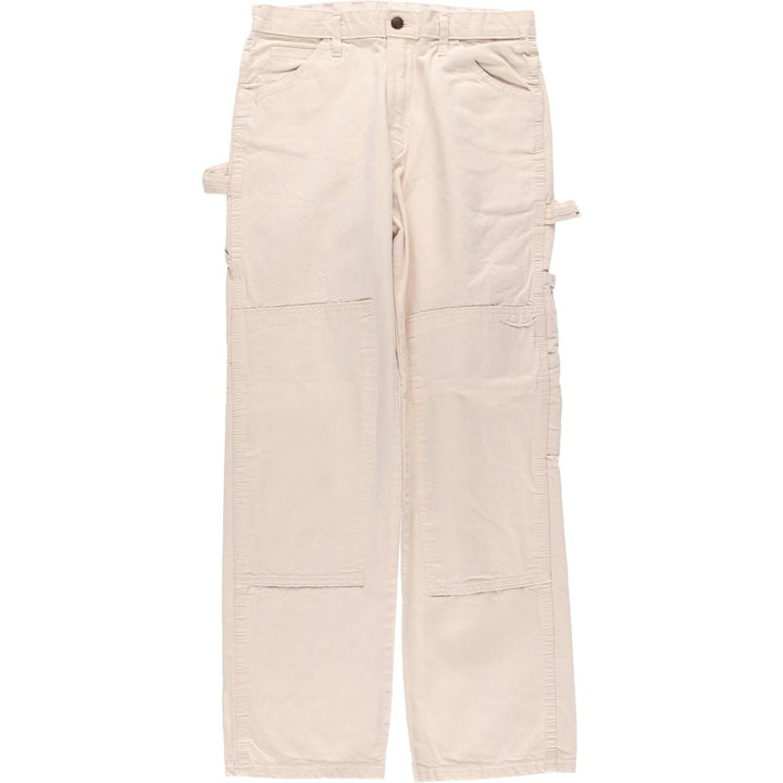 Dickies Loose Fit Double Knee Painter Pants, Men's, Size W31 cotton white type Vintage Second Hand