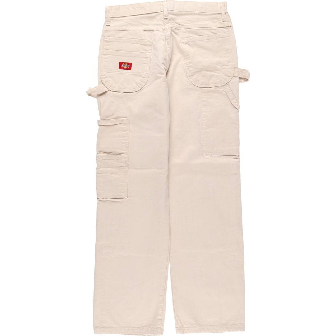 Dickies Loose Fit Double Knee Painter Pants, Men's, Size W31 cotton white type Vintage Second Hand