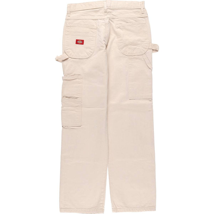 Dickies Loose Fit Double Knee Painter Pants, Men's, Size W31 cotton white type Vintage Second Hand