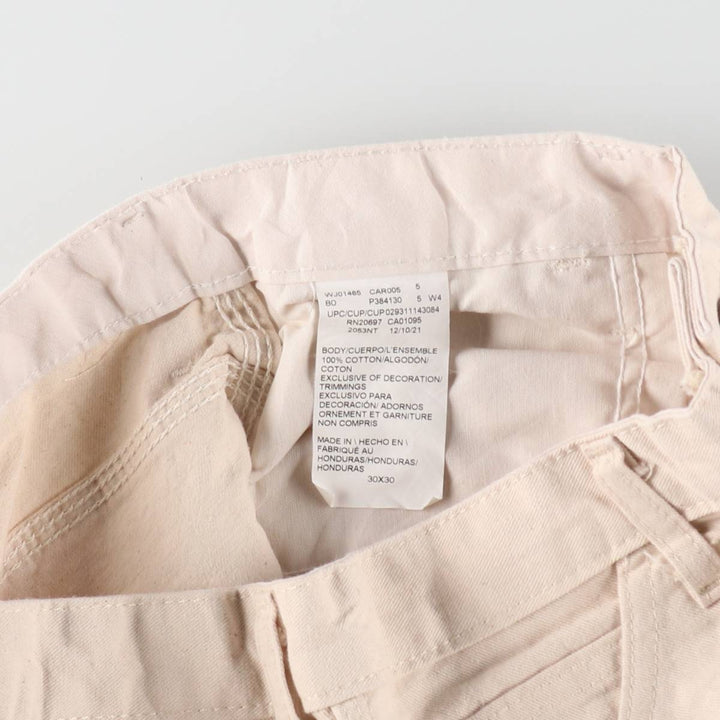 Dickies Loose Fit Double Knee Painter Pants, Men's, Size W31 cotton white type Vintage Second Hand
