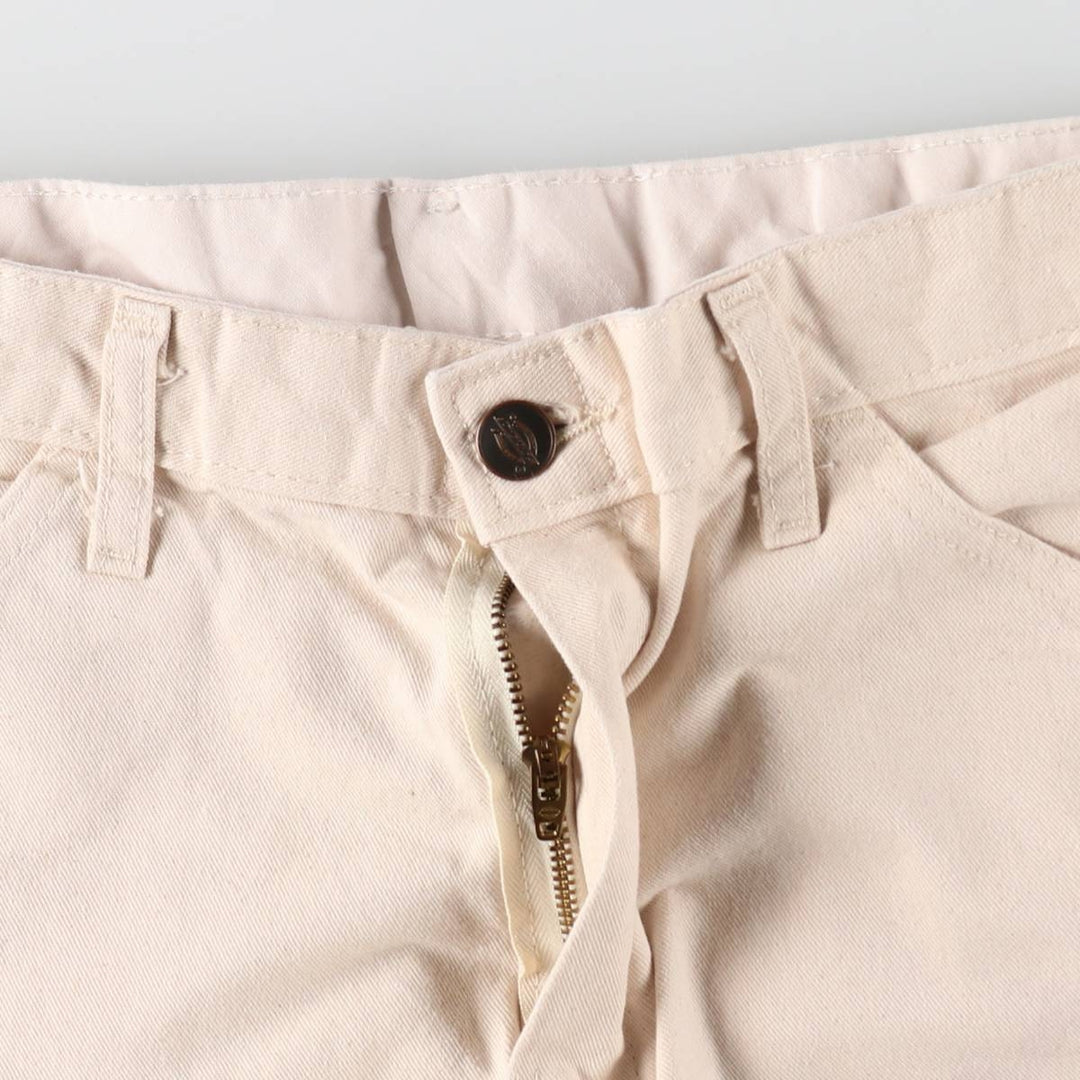 Dickies Loose Fit Double Knee Painter Pants, Men's, Size W31 cotton white type Vintage Second Hand