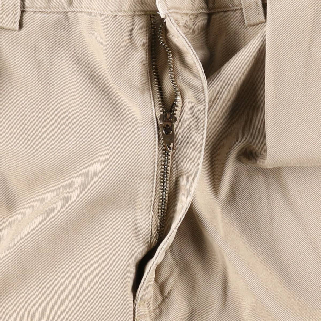 Ralph Lauren POLO by Ralph Lauren ANDREW PANT Two-pleat chino pants for men, equivalent to W33 cotton Beige type Vintage Second Hand