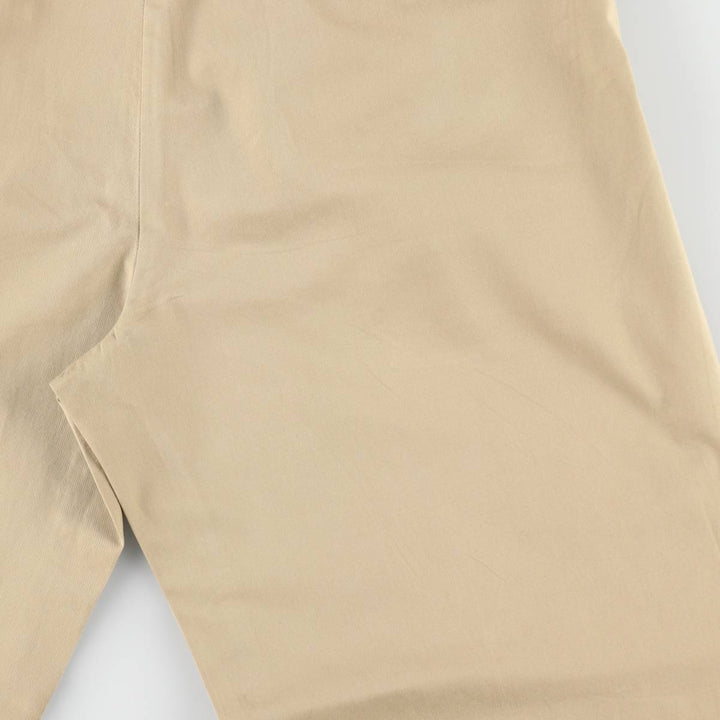 Ralph Lauren POLO GOLF two-pleat chino pants, men's size W35 (approx.) cotton Beige type Vintage Second Hand