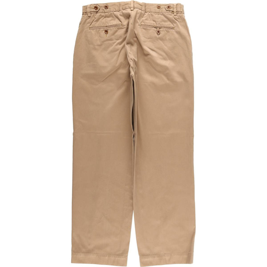 Ralph Lauren POLO by Ralph Lauren Chino Pants Men's W32 equivalent cotton brown type Vintage Second Hand