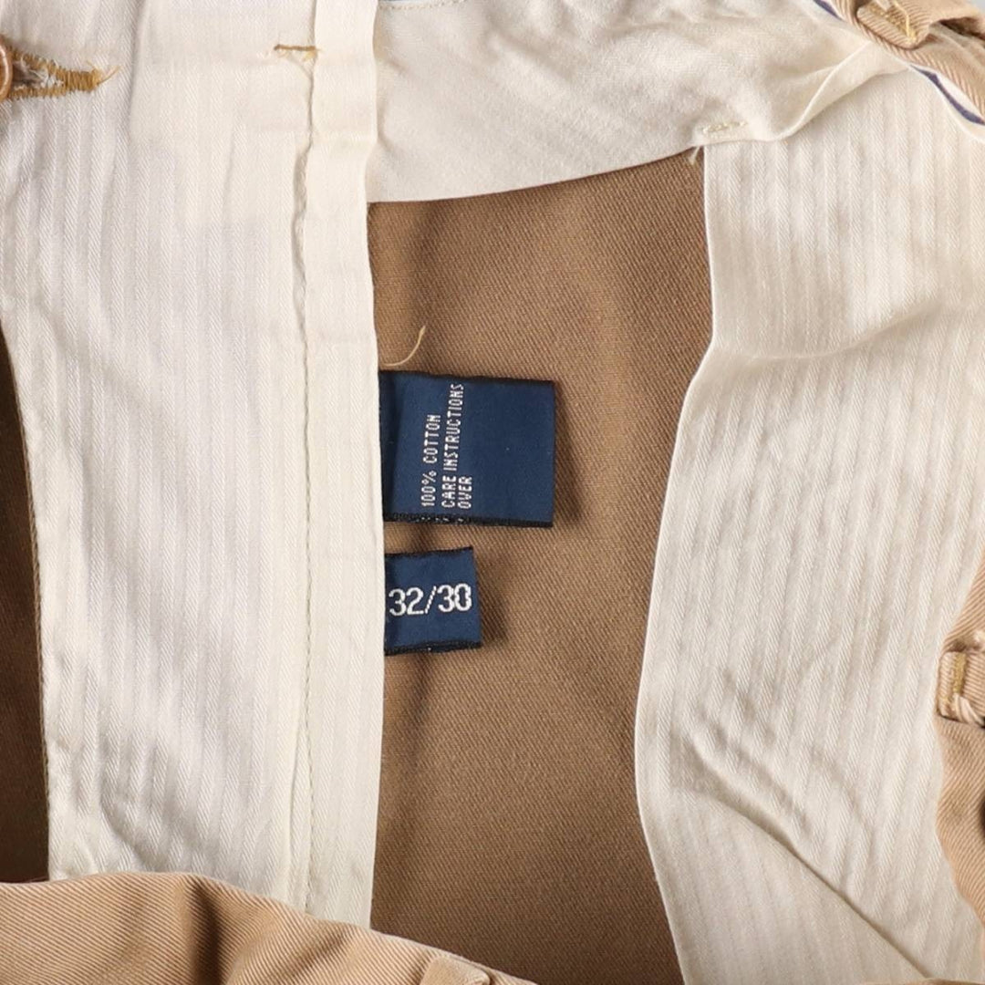Ralph Lauren POLO by Ralph Lauren Chino Pants Men's W32 equivalent cotton brown type Vintage Second Hand
