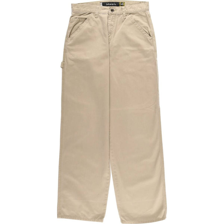 2000'S Levi's Silver Tab Khakis Chino Pants Painter Pants Men's W32 (approx.) cotton Khaki type Vintage Second Hand