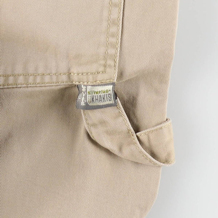 2000'S Levi's Silver Tab Khakis Chino Pants Painter Pants Men's W32 (approx.) cotton Khaki type Vintage Second Hand