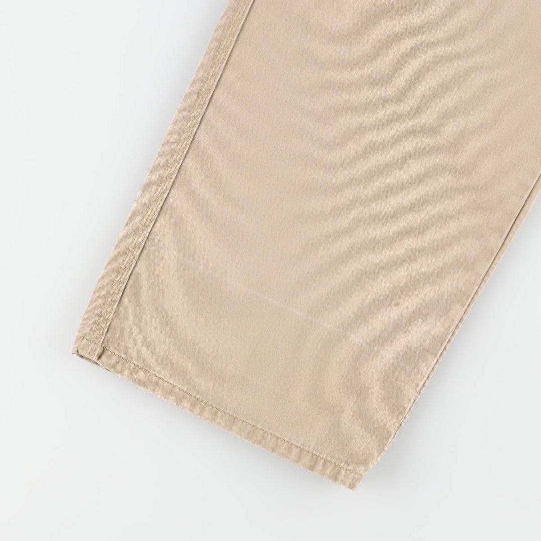 2000'S Levi's Silver Tab Khakis Chino Pants Painter Pants Men's W32 (approx.) cotton Khaki type Vintage Second Hand