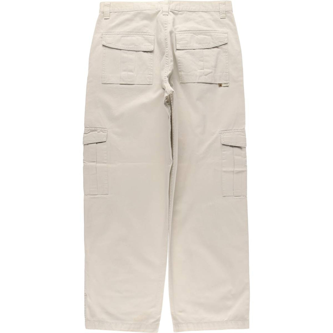2000'S Levi's Silver Tab Khaki Chino Cargo Pants, Men's Size W37 (approx.) cotton Beige type Vintage Second Hand