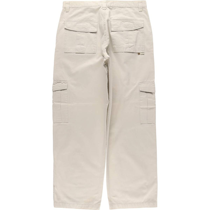 2000'S Levi's Silver Tab Khaki Chino Cargo Pants, Men's Size W37 (approx.) cotton Beige type Vintage Second Hand