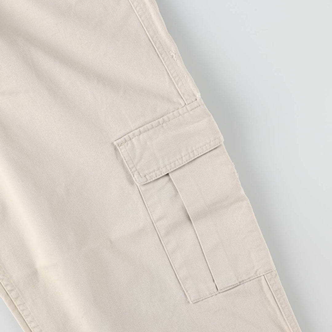 2000'S Levi's Silver Tab Khaki Chino Cargo Pants, Men's Size W37 (approx.) cotton Beige type Vintage Second Hand