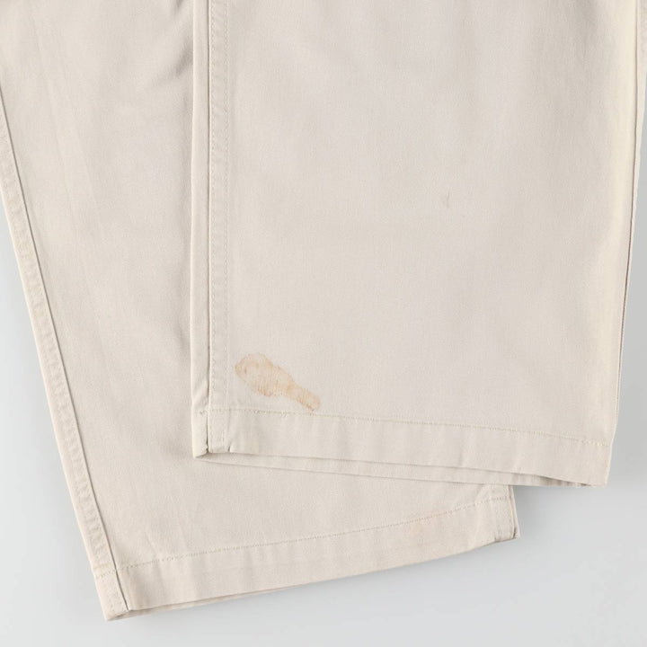 2000'S Levi's Silver Tab Khaki Chino Cargo Pants, Men's Size W37 (approx.) cotton Beige type Vintage Second Hand