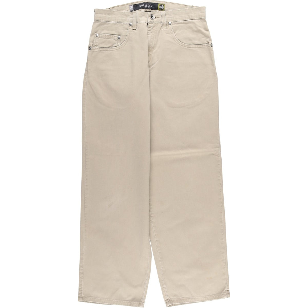 90'S Levi's Silver Tab Baggy Chino Pants, Men's Size W30 (approx.), Vintage unclear Khaki type sage green Vintage Second Hand