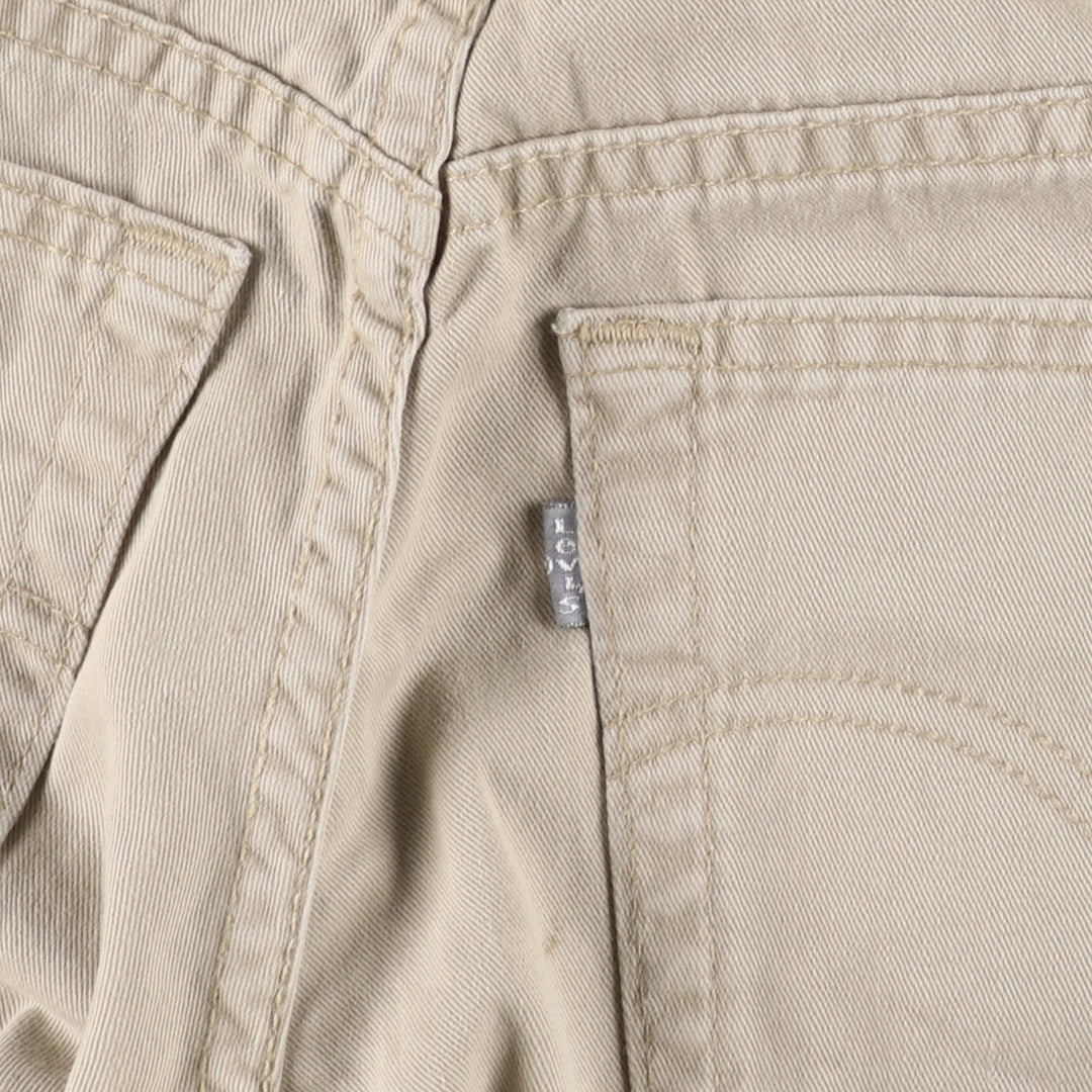 90'S Levi's Silver Tab Baggy Chino Pants, Men's Size W30 (approx.), Vintage unclear Khaki type sage green Vintage Second Hand