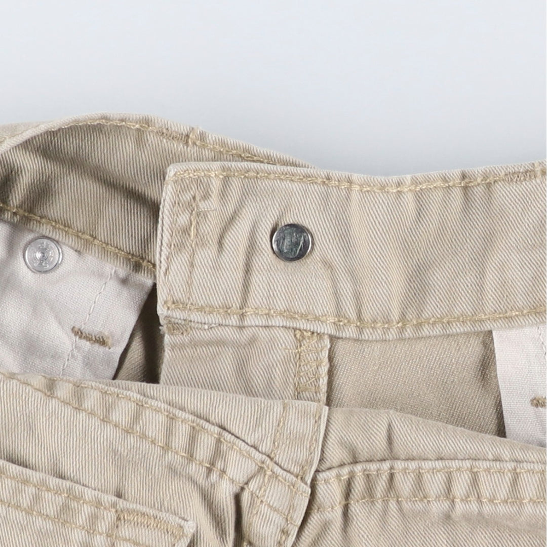 90'S Levi's Silver Tab Baggy Chino Pants, Men's Size W30 (approx.), Vintage unclear Khaki type sage green Vintage Second Hand