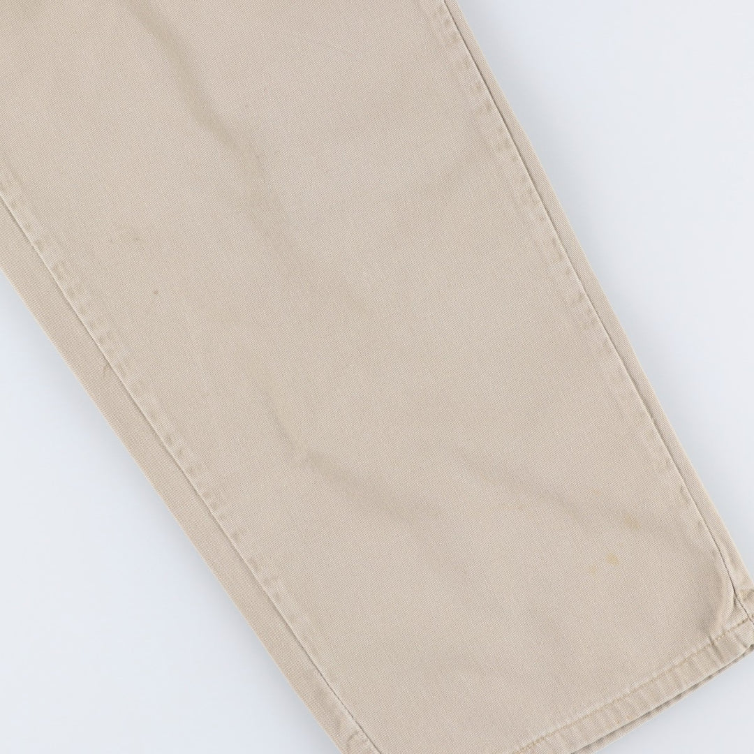 90'S Levi's Silver Tab Baggy Chino Pants, Men's Size W30 (approx.), Vintage unclear Khaki type sage green Vintage Second Hand