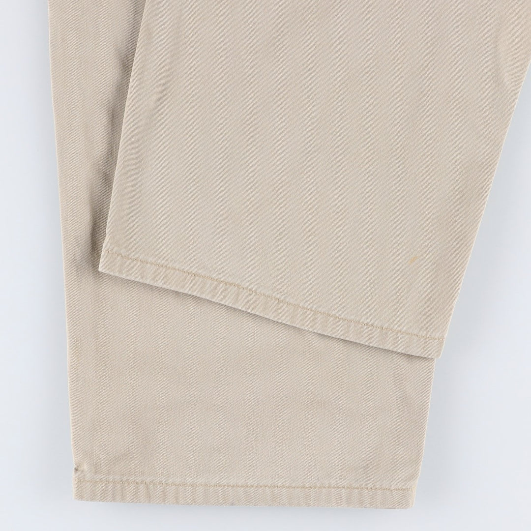 90'S Levi's Silver Tab Baggy Chino Pants, Men's Size W30 (approx.), Vintage unclear Khaki type sage green Vintage Second Hand