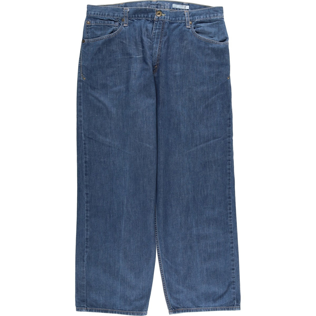 2000'S Levi's SILVER TAB BAGGY Tapered Denim Pants, Men's W38 (approx.) cotton blue type Vintage Second Hand
