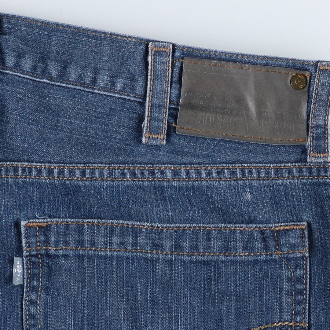 2000'S Levi's SILVER TAB BAGGY Tapered Denim Pants, Men's W38 (approx.) cotton blue type Vintage Second Hand