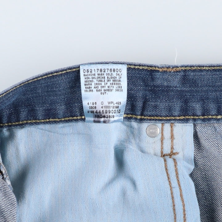 2000'S Levi's SILVER TAB BAGGY Tapered Denim Pants, Men's W38 (approx.) cotton blue type Vintage Second Hand