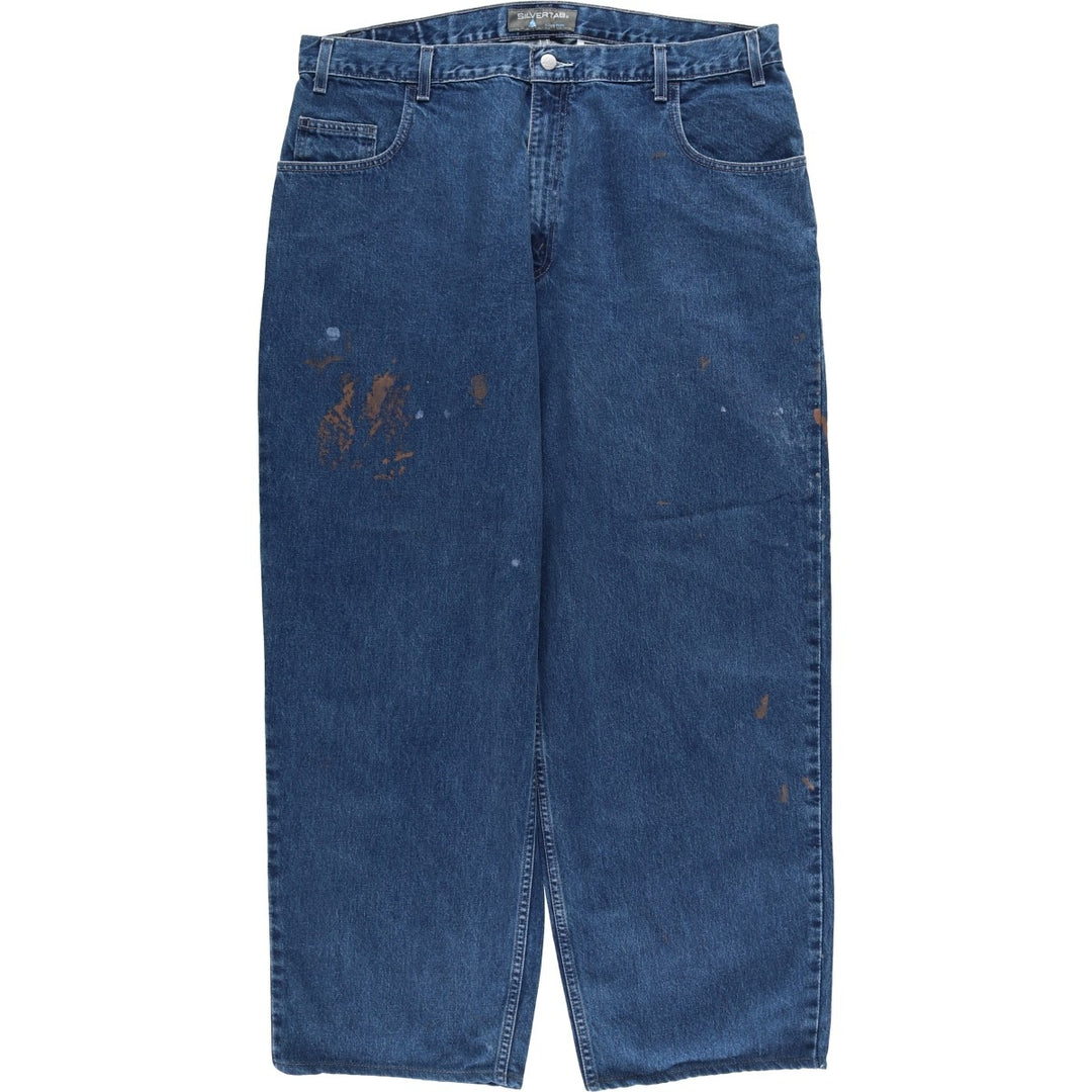 Big Size 2000'S Levi's Silver Tab Baggy Fit Tapered Denim Pants (Men's W40 equivalent) cotton blue type Vintage Second Hand