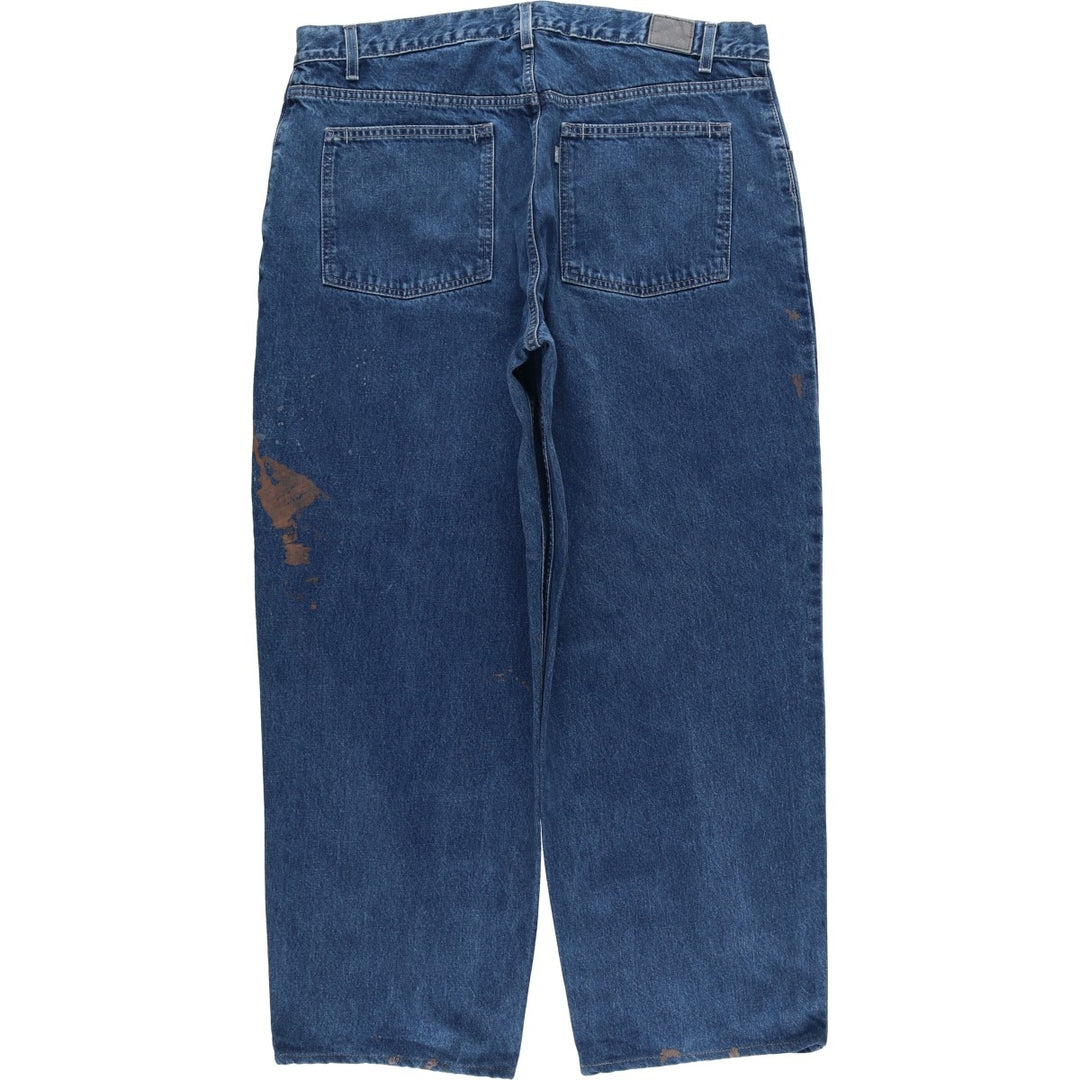Big Size 2000'S Levi's Silver Tab Baggy Fit Tapered Denim Pants (Men's W40 equivalent) cotton blue type Vintage Second Hand