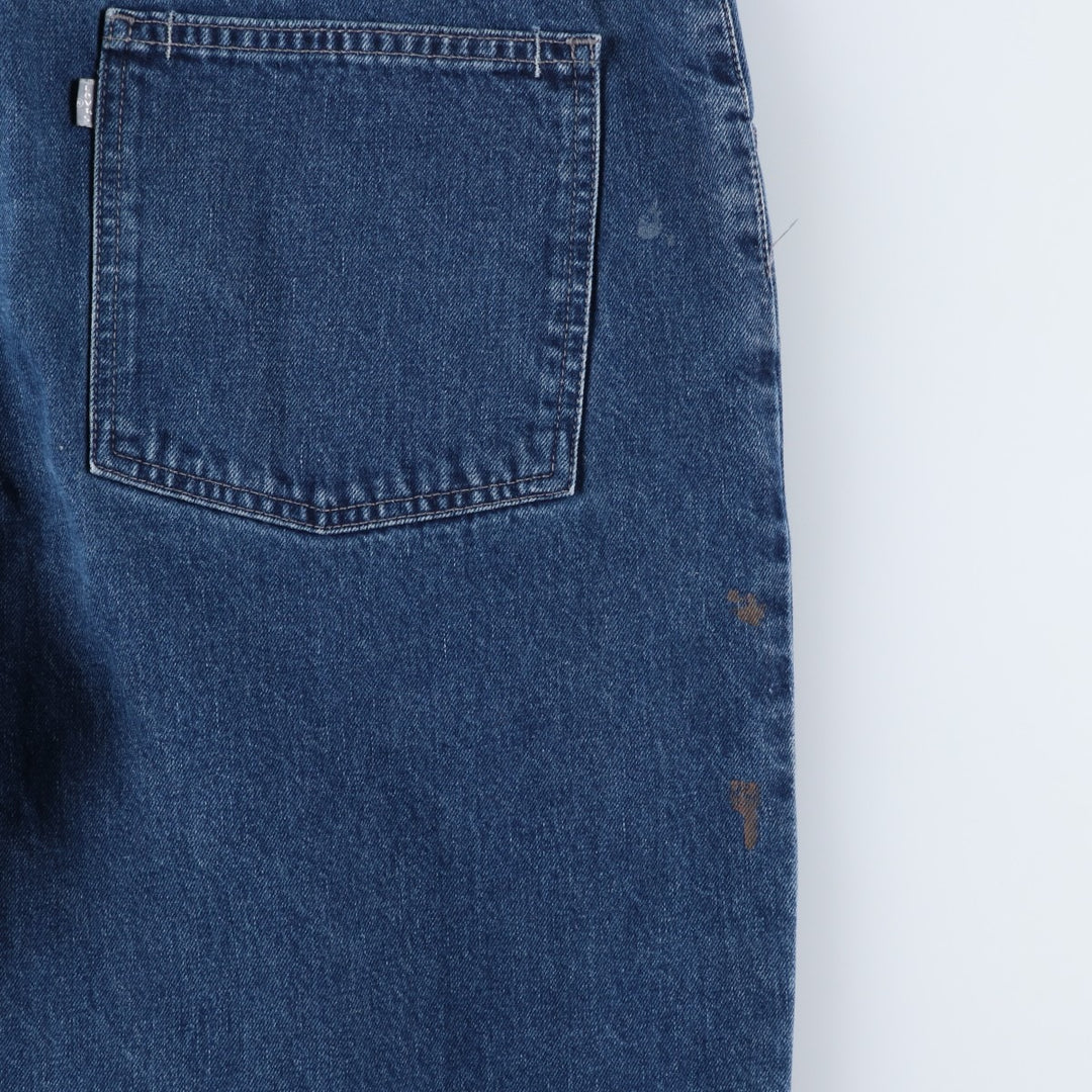 Big Size 2000'S Levi's Silver Tab Baggy Fit Tapered Denim Pants (Men's W40 equivalent) cotton blue type Vintage Second Hand