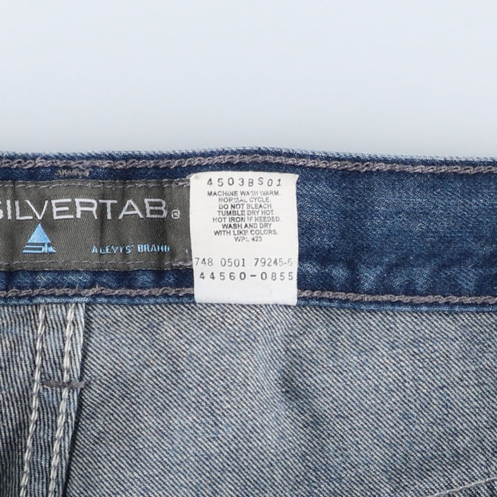 2000'S Levi's Silver Tab Loose Fit Tapered Denim Pants, Men's Size W31 (approx.) cotton blue type Vintage Second Hand