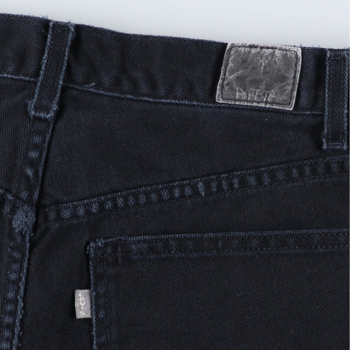 2000'S Levi's SILVER TAB Baggy Fit Black Denim Straight Leg Jeans, Men's W36 (approx.) cotton black type Vintage Second Hand
