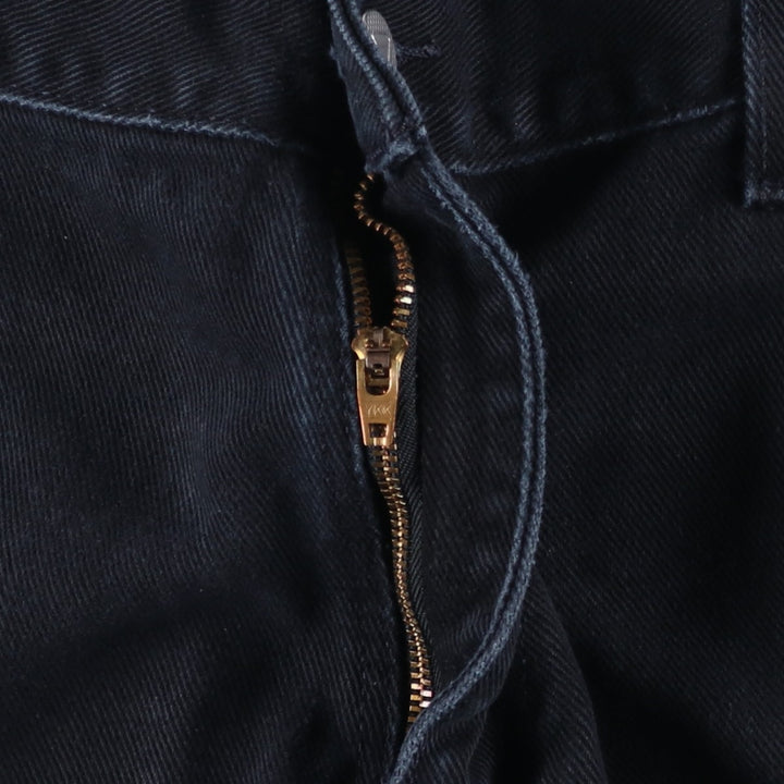 2000'S Levi's SILVER TAB Baggy Fit Black Denim Straight Leg Jeans, Men's W36 (approx.) cotton black type Vintage Second Hand
