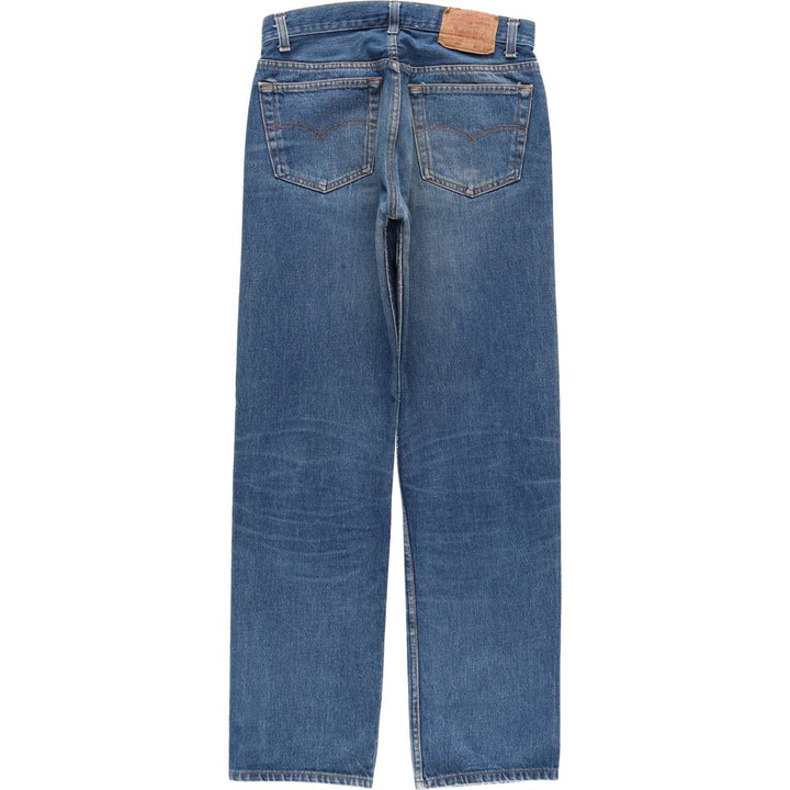 80'S Levi's 501-0000 Straight Denim Pants Made in USA Men's W30 Vintage cotton blue type Vintage Second Hand