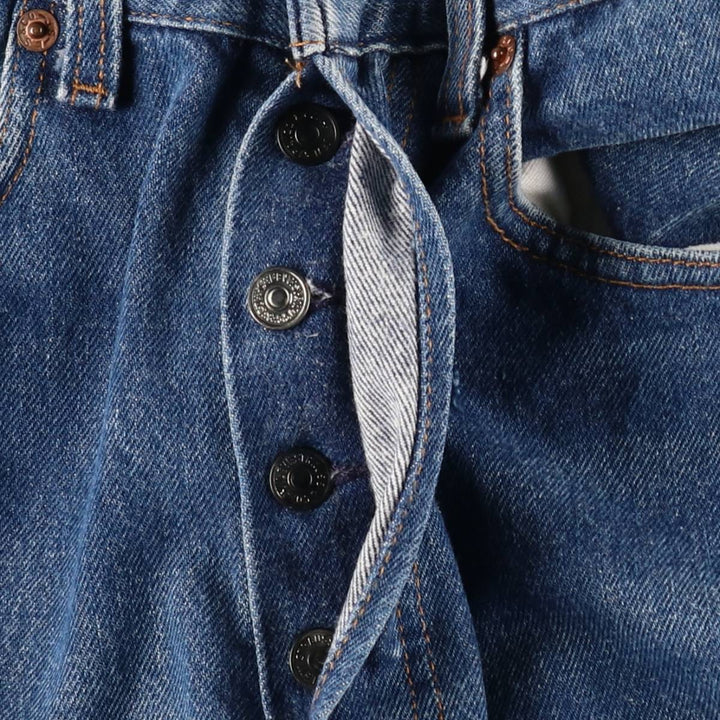 80'S Levi's 501-0000 Straight Denim Pants Made in USA Men's W30 Vintage cotton blue type Vintage Second Hand
