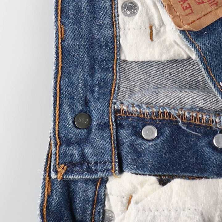 80'S Levi's 501-0000 Straight Denim Pants Made in USA Men's W30 Vintage cotton blue type Vintage Second Hand