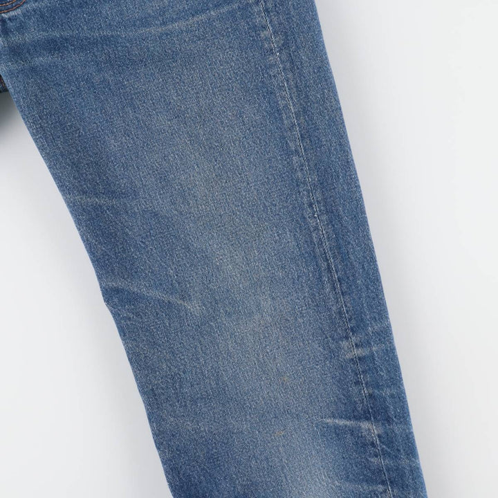 80'S Levi's 501-0000 Straight Denim Pants Made in USA Men's W30 Vintage cotton blue type Vintage Second Hand