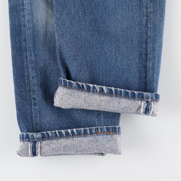 80'S Levi's 501-0000 Straight Denim Pants Made in USA Men's W30 Vintage cotton blue type Vintage Second Hand