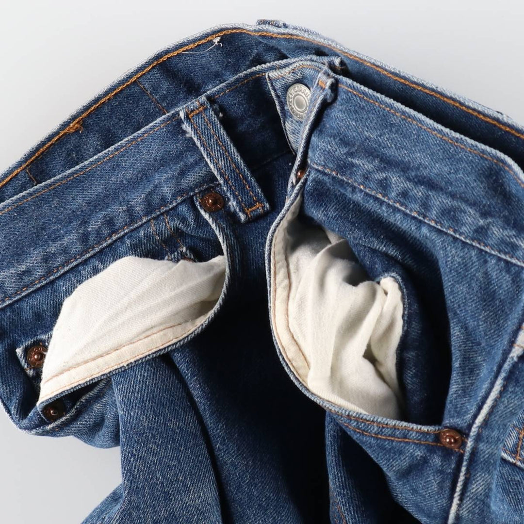 80'S Levi's 501-0000 Straight Denim Pants Made in USA Men's W30 Vintage cotton blue type Vintage Second Hand