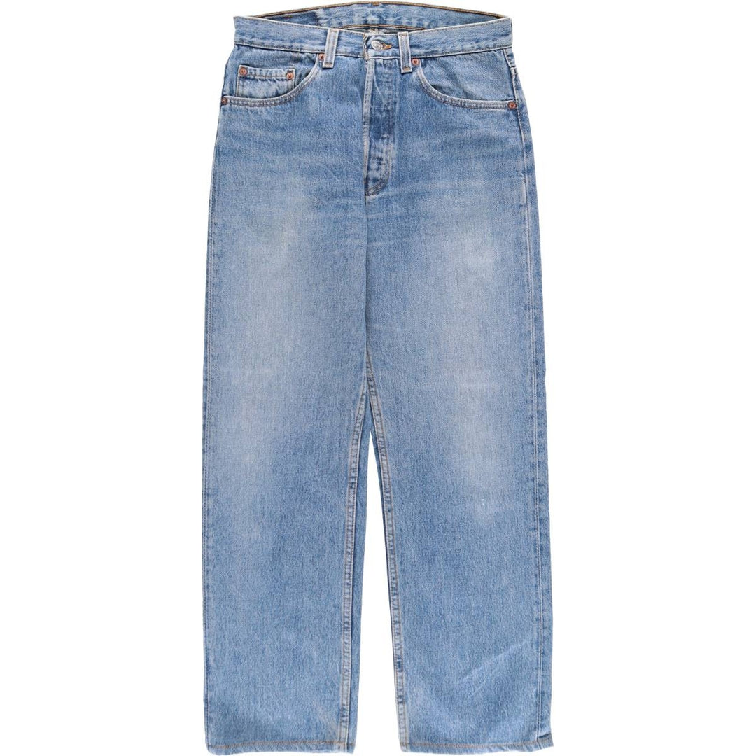 90'S Levi's 501-0191 Straight Denim Pants Made in USA Men's W30 Vintage cotton blue type Vintage Second Hand
