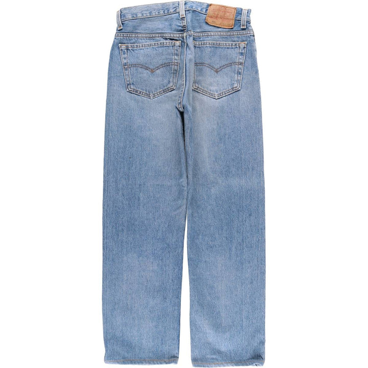 90'S Levi's 501-0191 Straight Denim Pants Made in USA Men's W30 Vintage cotton blue type Vintage Second Hand