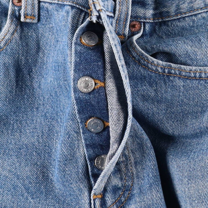 90'S Levi's 501-0191 Straight Denim Pants Made in USA Men's W30 Vintage cotton blue type Vintage Second Hand